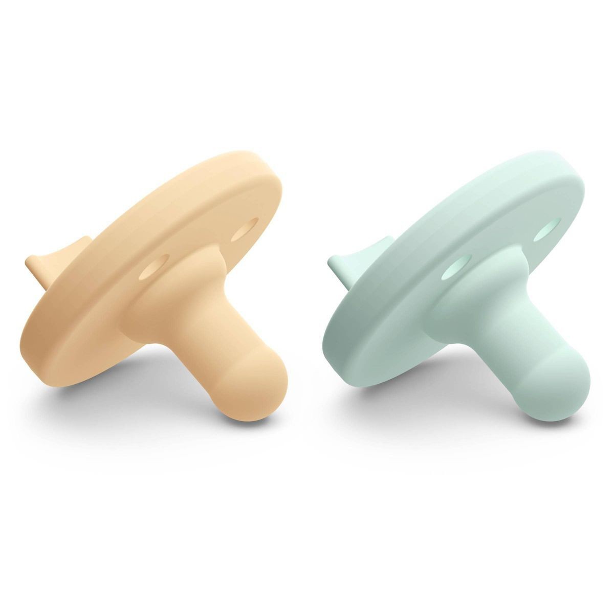 Philips Avent Soothie 0-3m – Beige/Pastel Green – 2pk