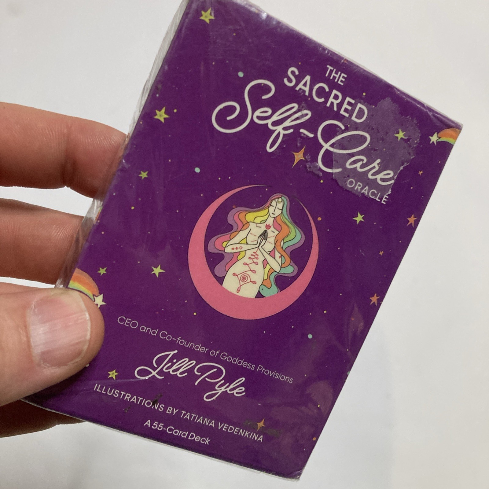 The Sacred Self-Care Oracle 55-Card Deck by Jill Pyle NEW SEALED