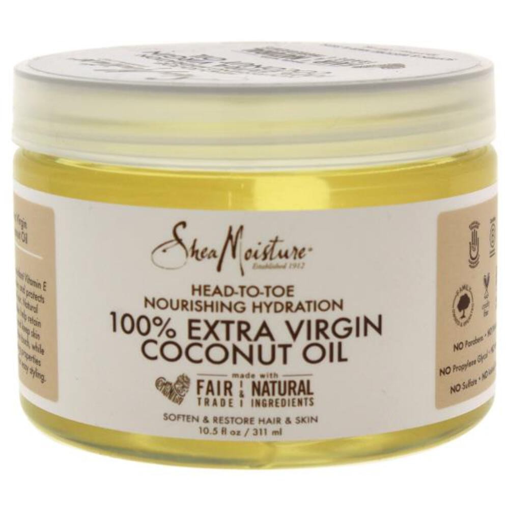 Shea Moisture 100% Extra Virgin Coconut Oil Head-to-Toe Nourishing Hydration for