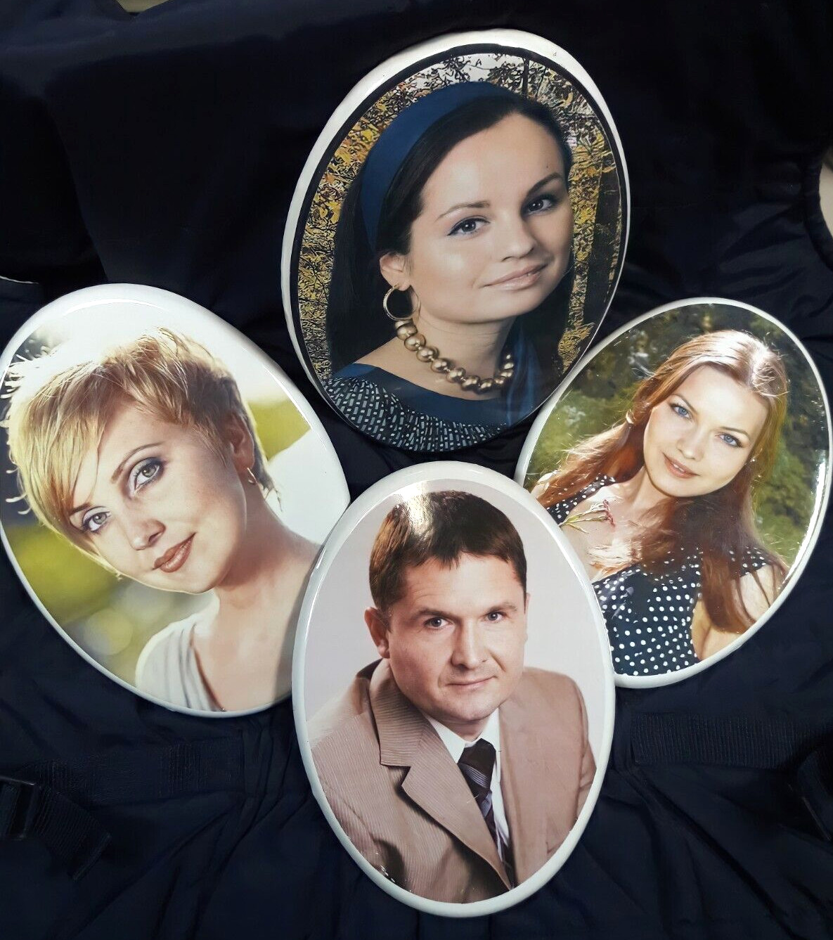 5х7cm Memorial Photo Plaque Memorial Picture Personalized Photo for Headstone