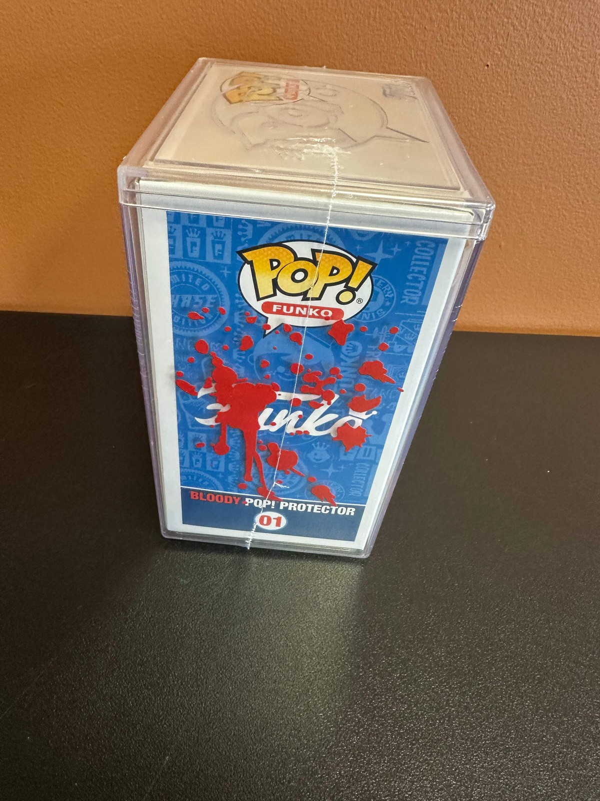FUNKO POP BLOOD SPLATTER UV HARD PROTECTOR CASE (1) NEW
