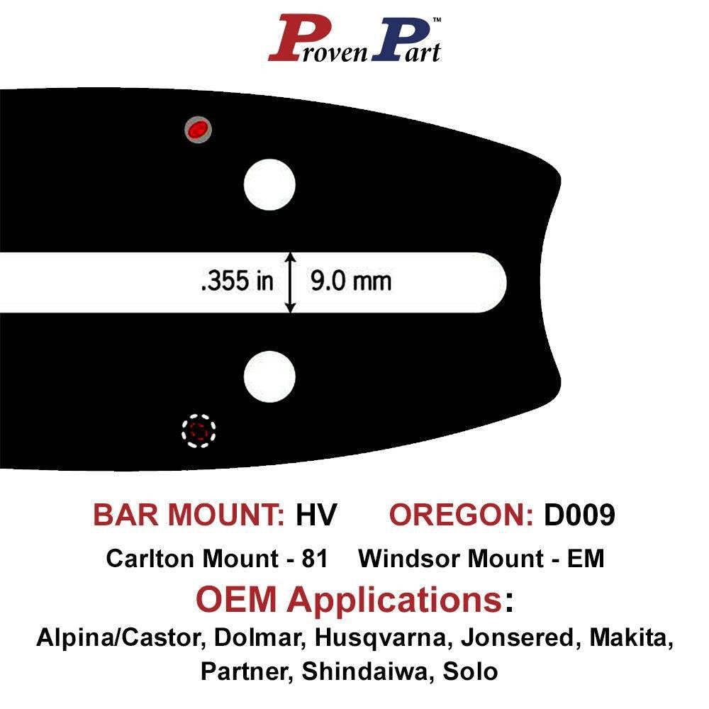 20In Bar and 1 Chain 3/8 .050 72DL For Makita DCS6401, DCS7301 200RNDD009