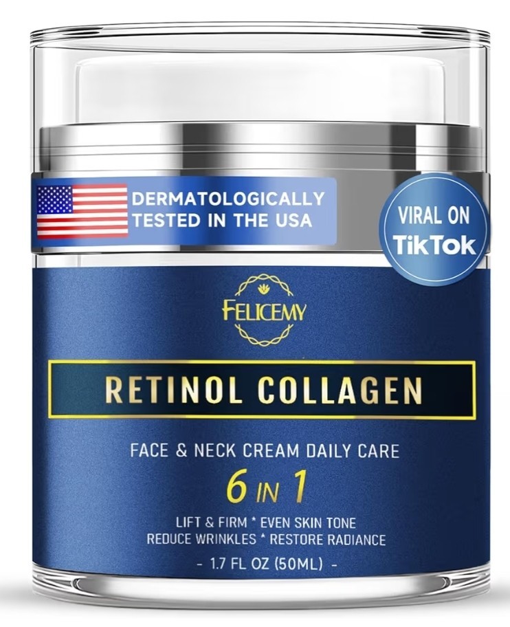 Felicemy 6-in-1 Face Cream for Men, Mens 1.7 Fl Oz (Pack of 1)