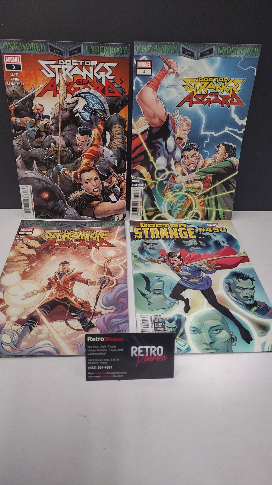 Marvel Comics Modern Era Lot – 4 Book Set – Lot R (Brand New / Unread)