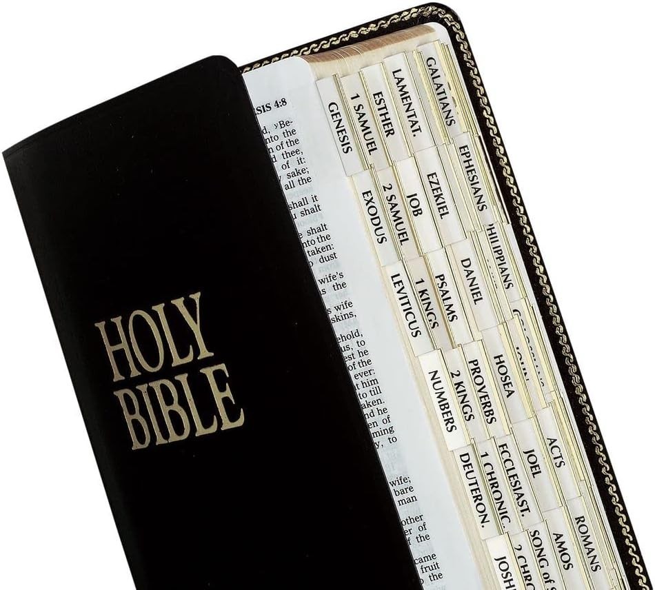 Tabbies Large Print Gold-Edged Bible Indexing Tabs, Old & New Gold