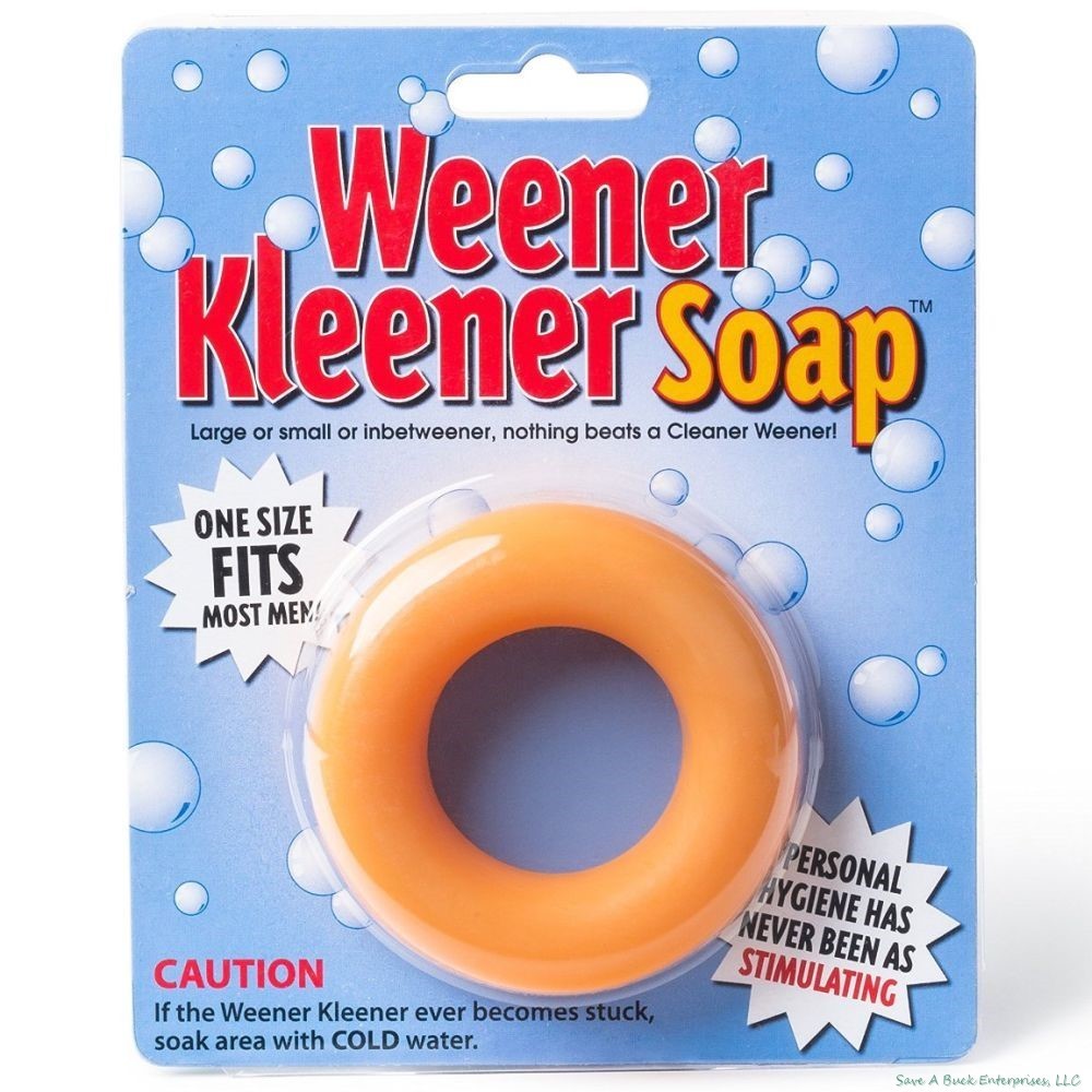 Weener Cleaner Soap Willy Weiner – Joke Gag Gift Party Adult Prank Shower Toy