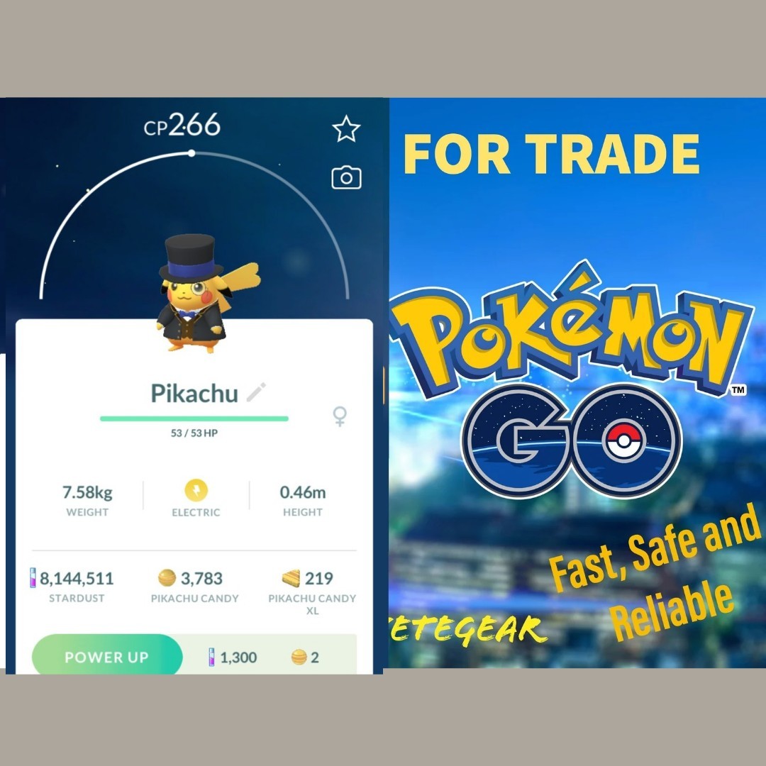 🌸 Pokemon Blue Ribbon Monocle Pikachu For Trade ✔️ Non Shiny