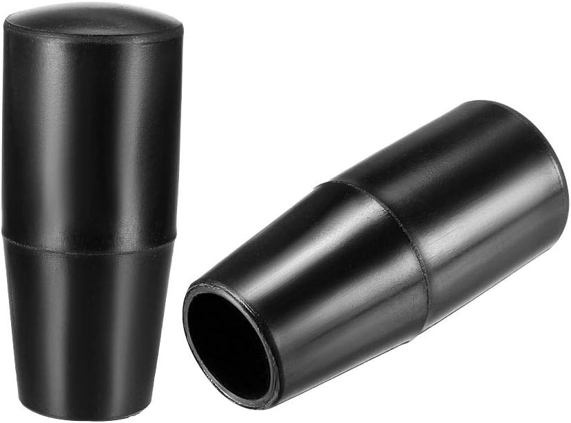 uxcell Handwheel M10 Female Thread Hand Grip Handle Plastic 50mm Length Black
