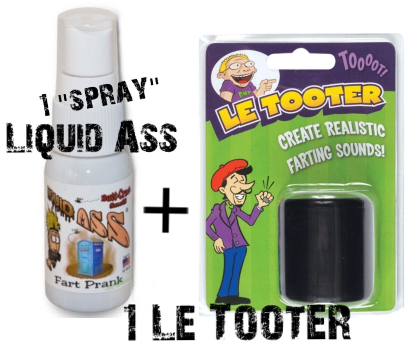 LE TOOTER – fart machine Pooter + 1 LIQUID ASS SPRAY