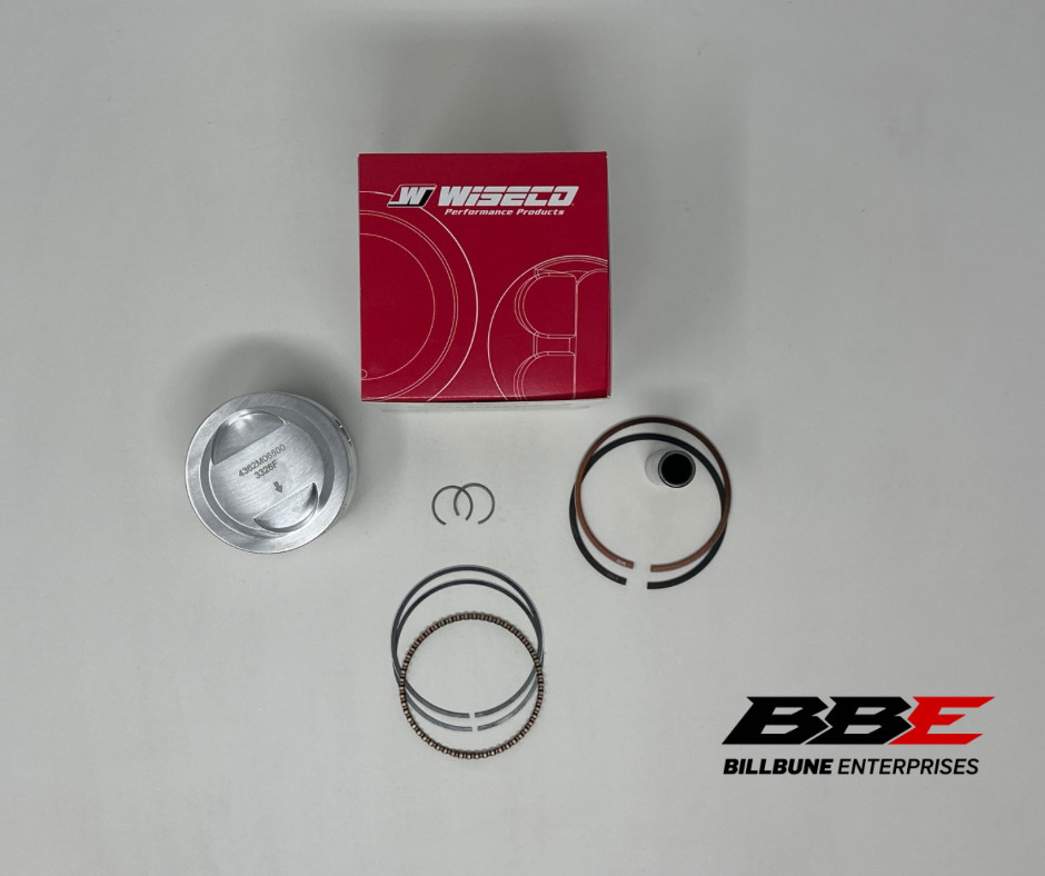 ‘80-’83 Honda ATC 185 2.00mm / .080″ O/S 65.00mm Wiseco Piston Kit 10.25:1 Comp.