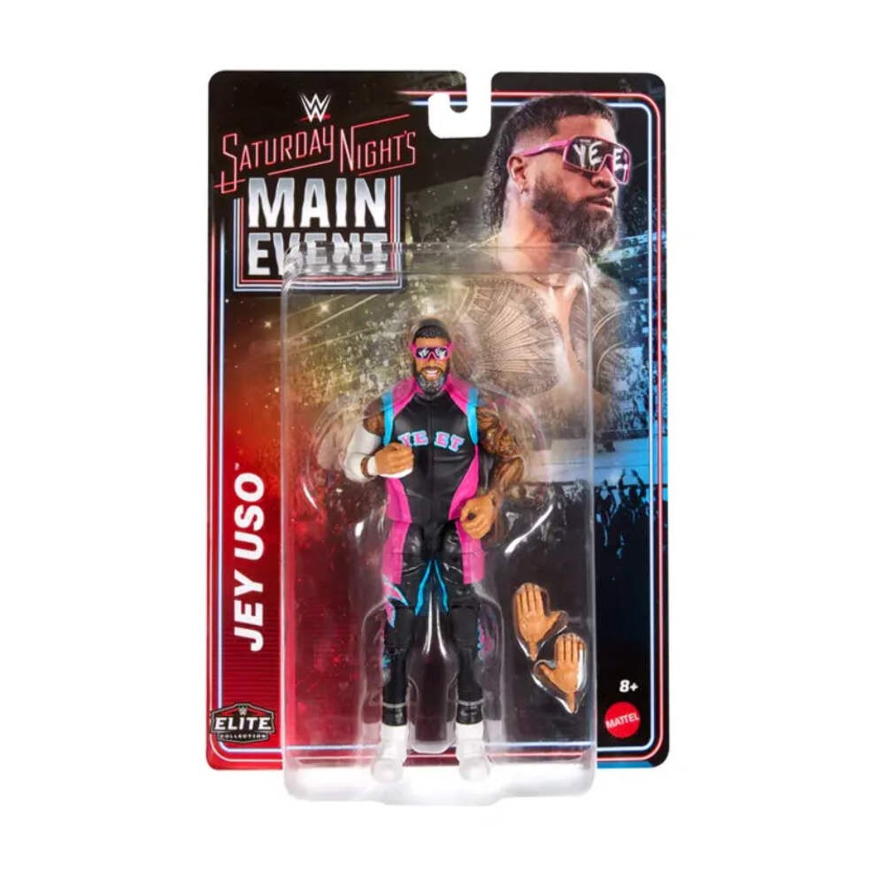Jey Uso 2026 Wwe Elite Saturday Night’S Main Event Series 1
