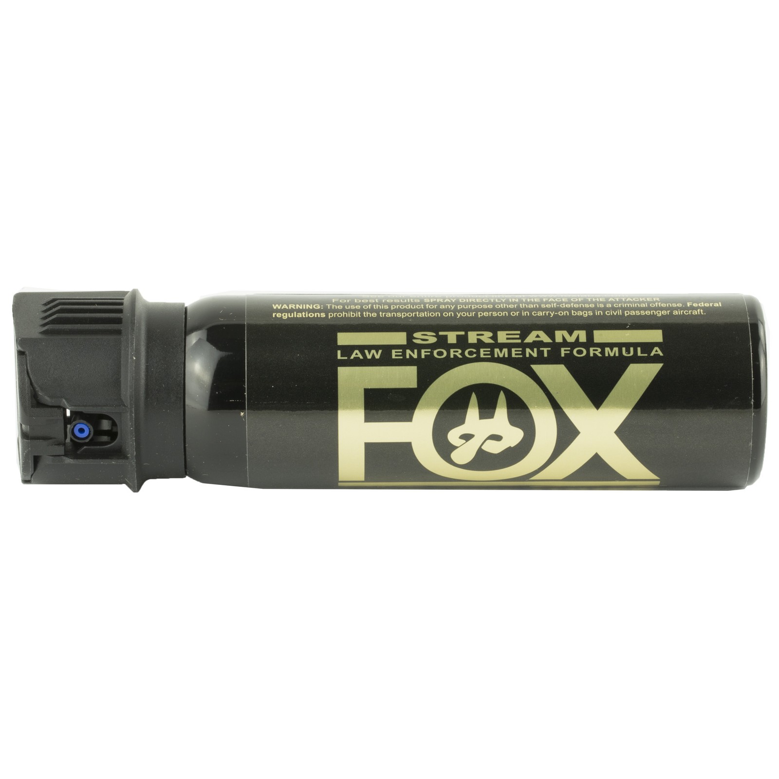 Fox Lab 3oz 5.3 Million SHU Tactical Police Pepper Spray Stream Flip-Top