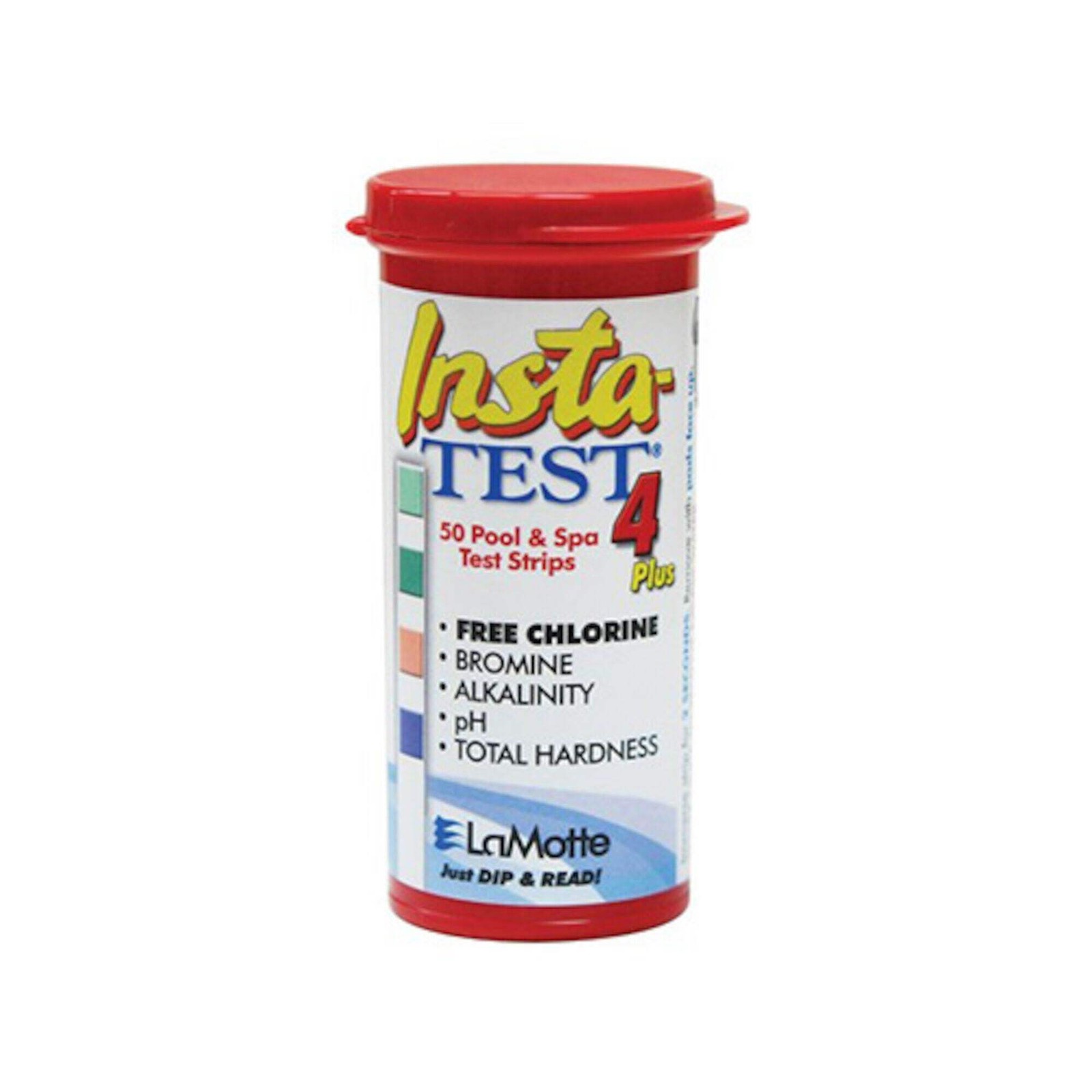 Water Testing, Test Strips, La Motte, Insta-Test, Chlor/Brom/Ph/Alk/Hardness, 50