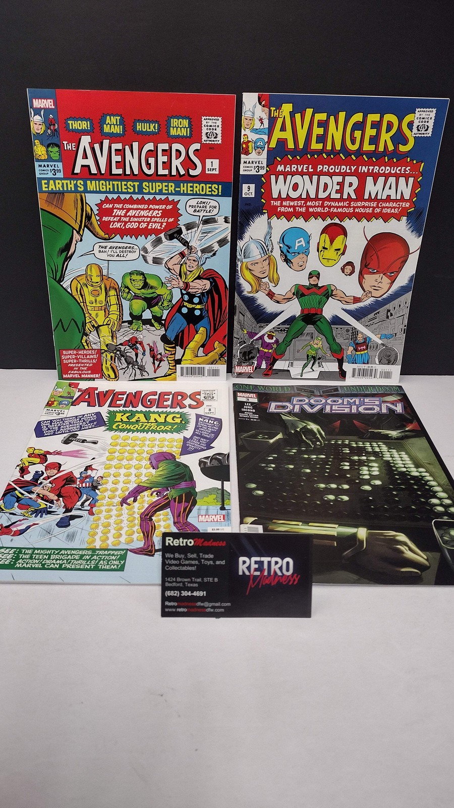 Marvel Comics Modern Era Lot – 4 Book Set – Lot Y (Brand New / Unread)