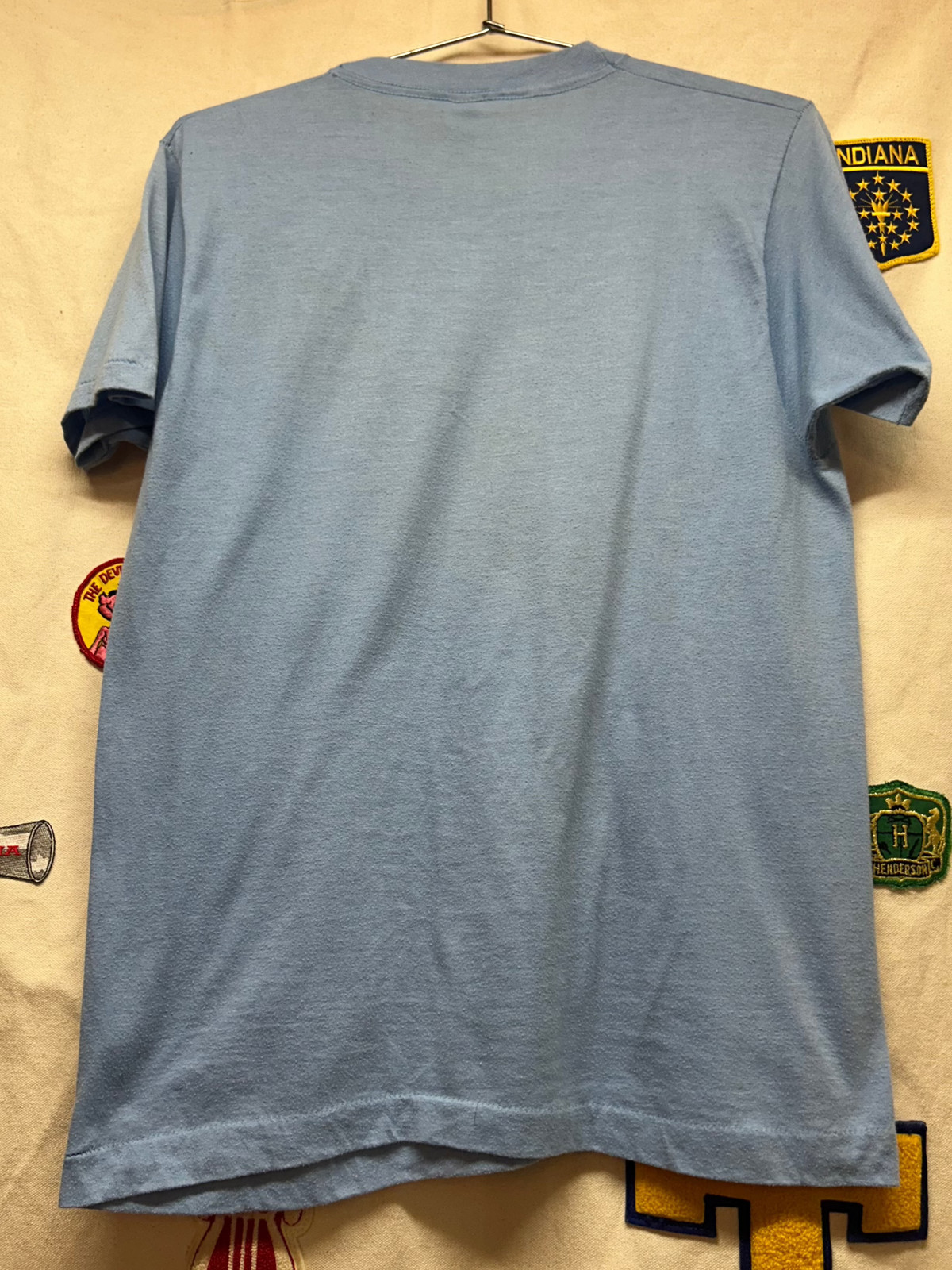 Vintage Light Blue Ford 4×4 Truck Graphic T-Shirt: Large