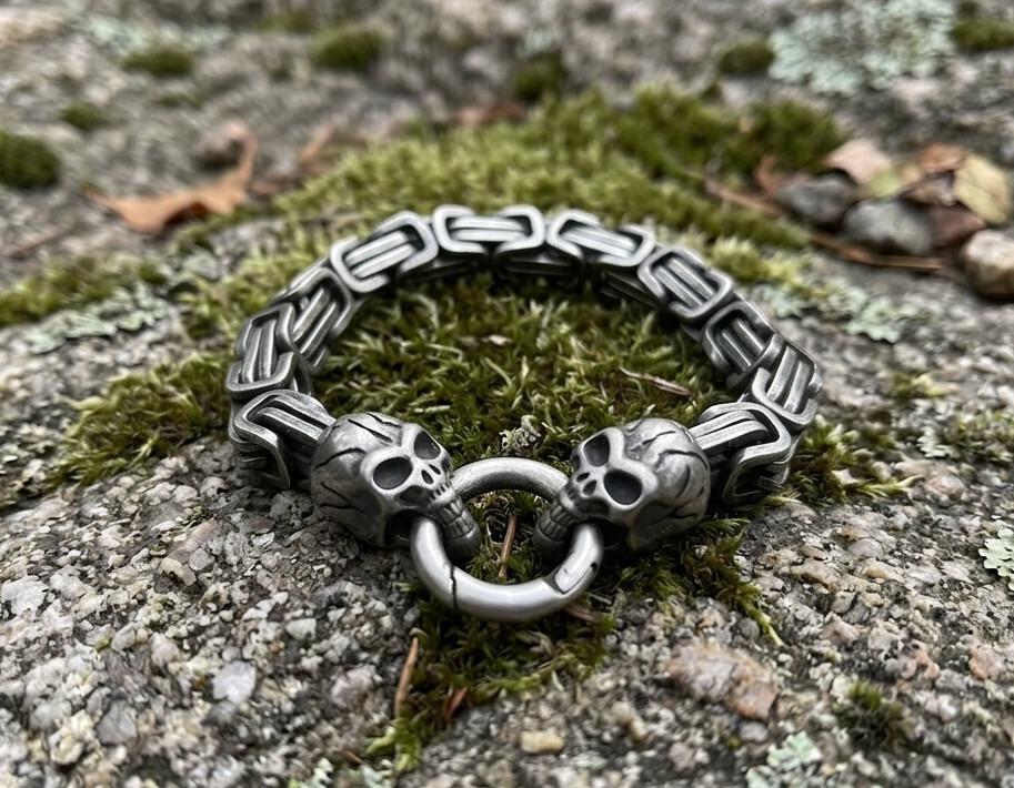 Brutalist Men’s Dark Magick Bracelet 300 Black Spells Life Shift Dominance Sex