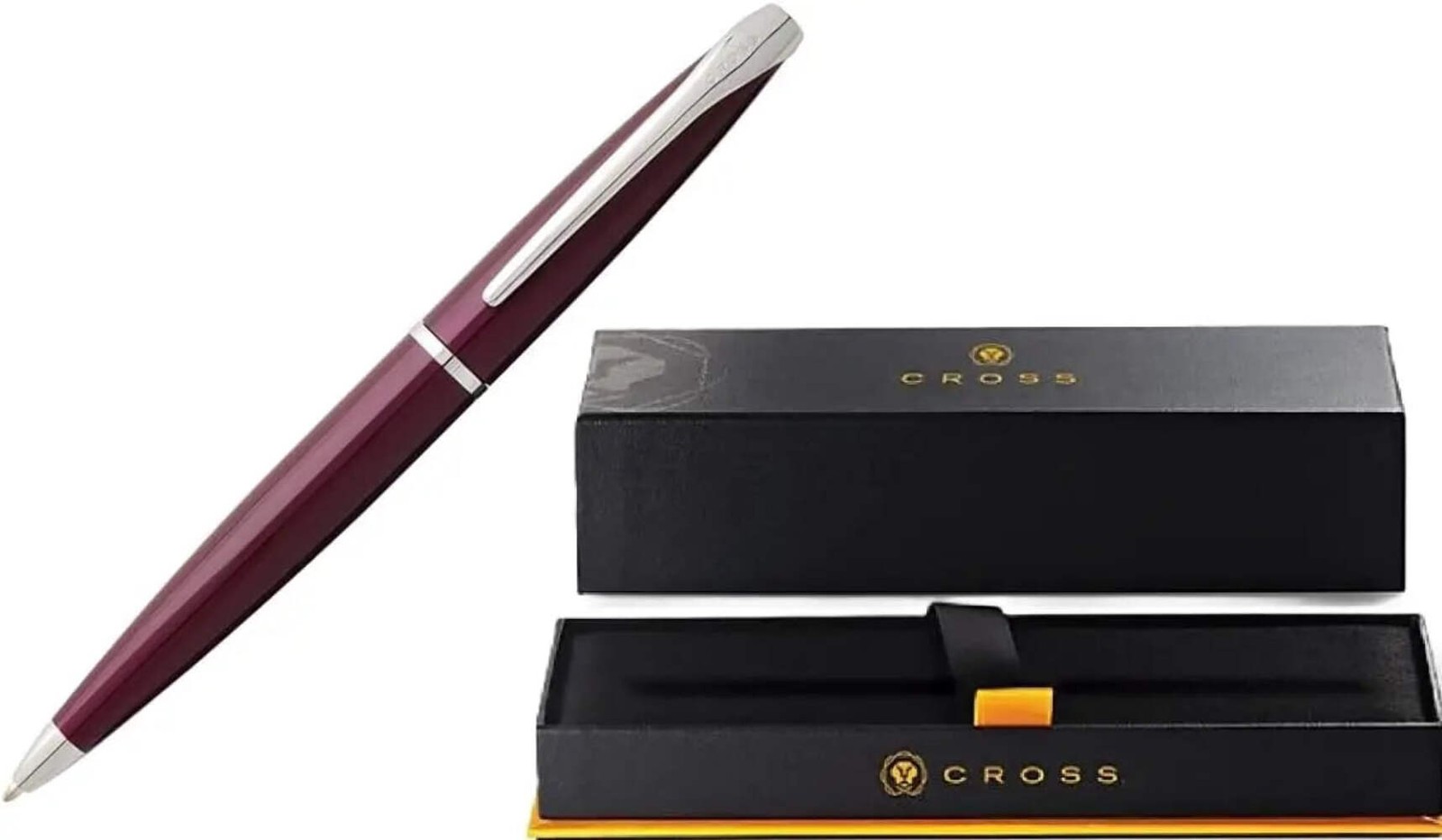 Cross ATX Limited Collection Ballpoint Pen, Pearlescent Purple, Premium Gift Box