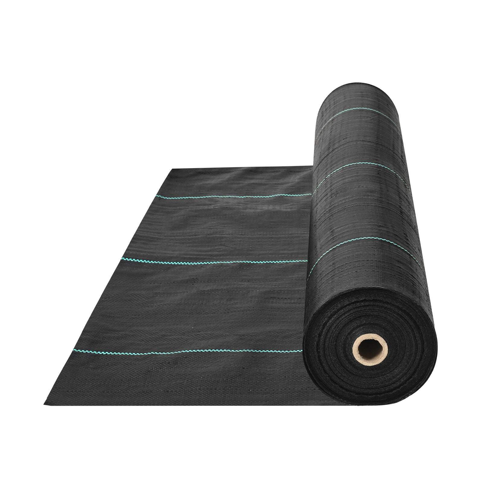 VEVOR 13FT × 108FT Heavy-Duty Weed Barrier Landscape Fabric – 5OZ Woven Geotexti