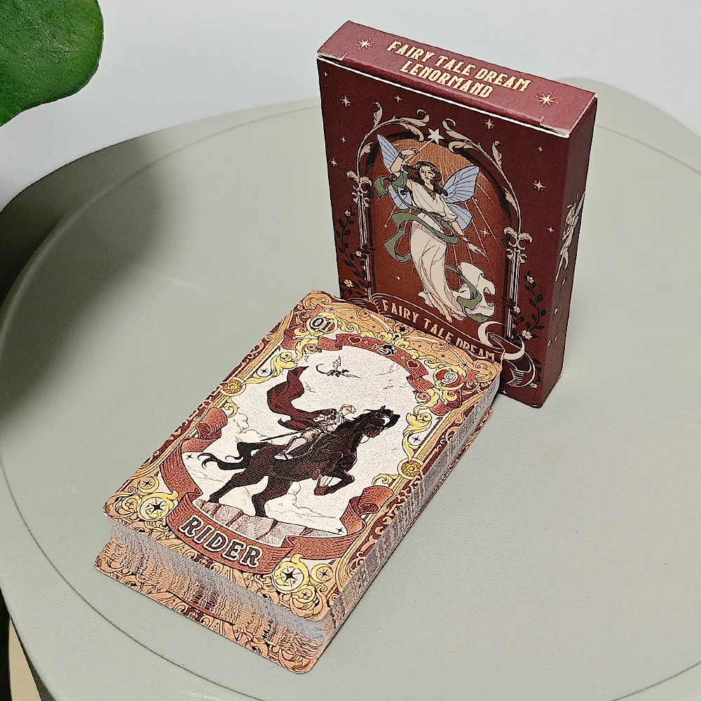 Fairy Tale Dream Lenormand Deck 42 Pcs Rana System Cartoon Cards 106cm