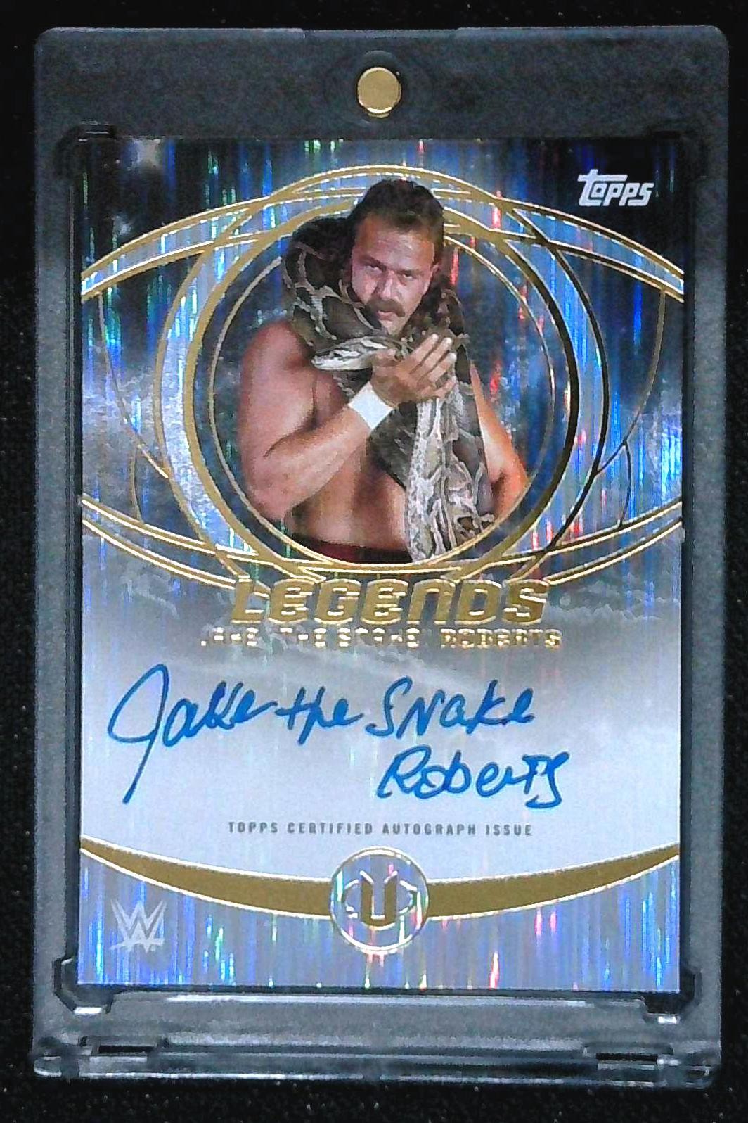 2025 Topps WWE Universe Legends Auto Jake “The Snake” Roberts