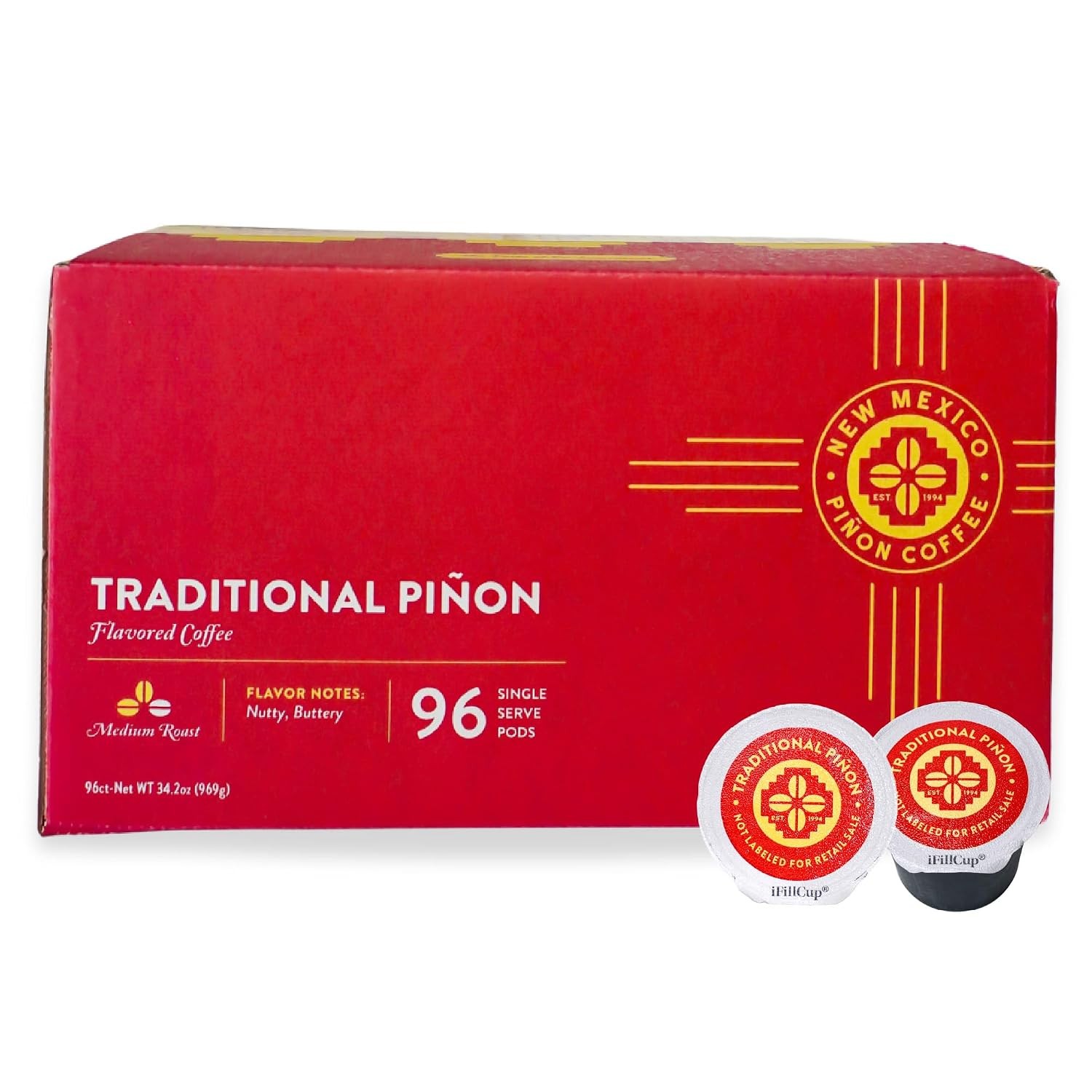 New Mexico Pi?on Naturally Flavored Coffee K Cups Traditional Pi?on Capsules –