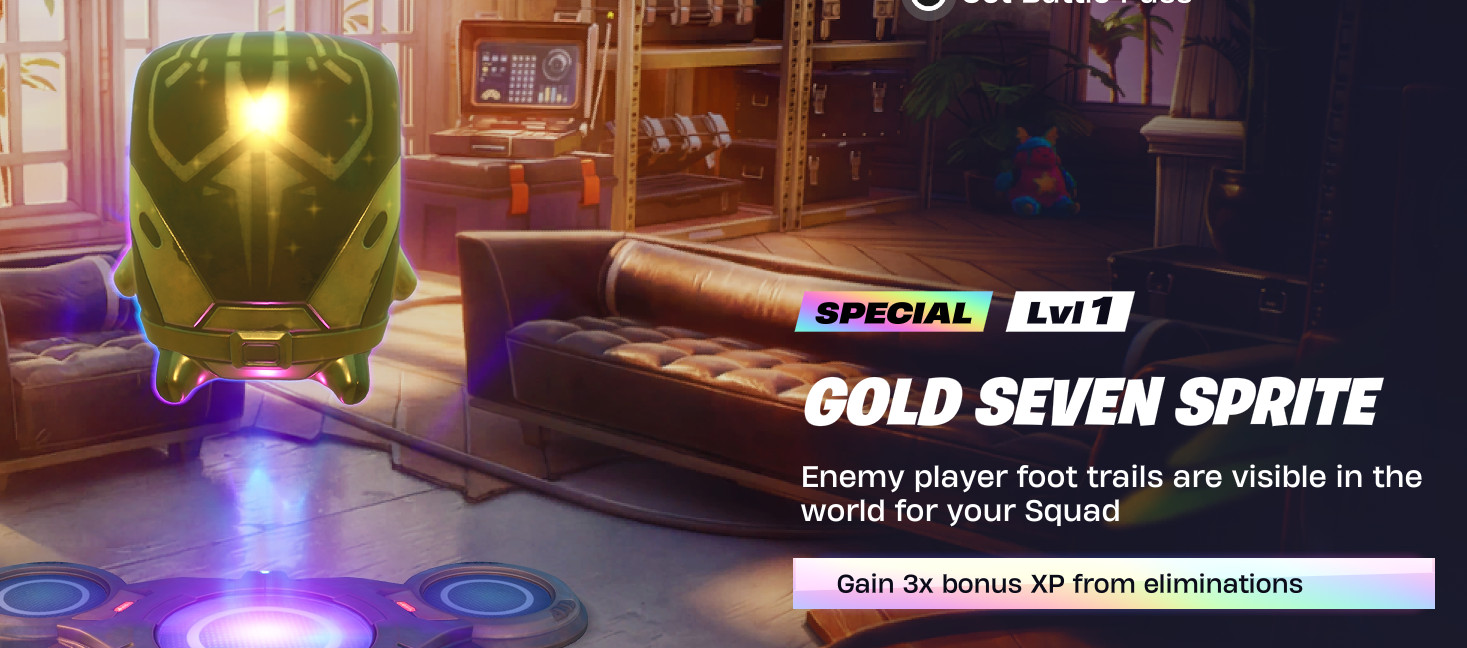 Gold Seven Sprite (You Keep it)