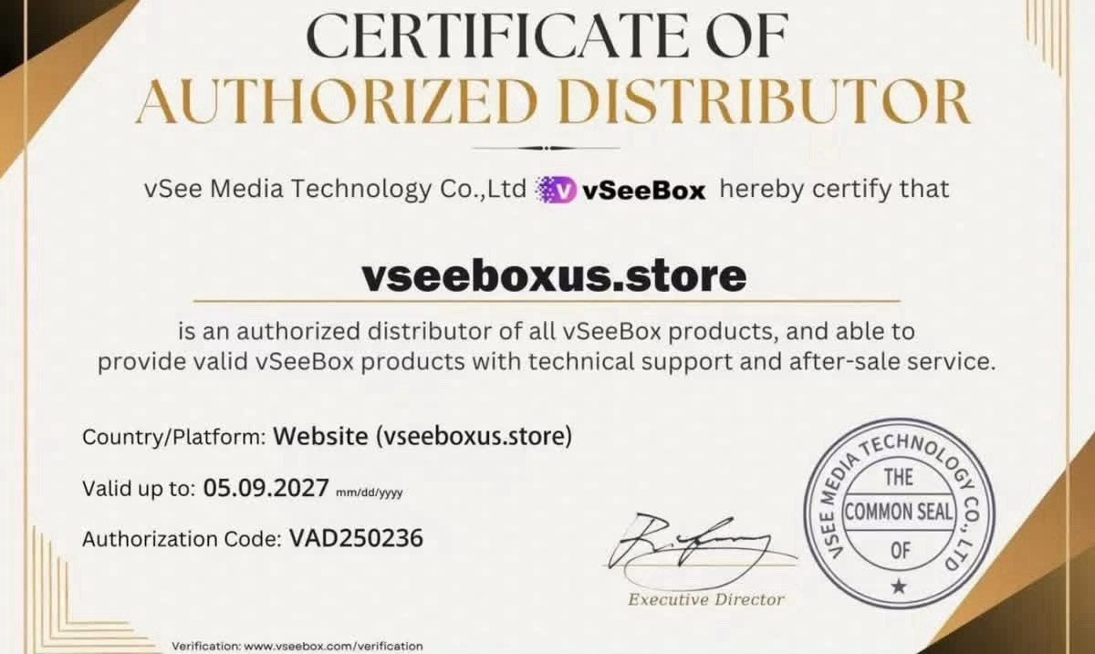 💰VSeeBox V6 Max – 10 YR Warranty- Free shipping – Authorized Dealer💰