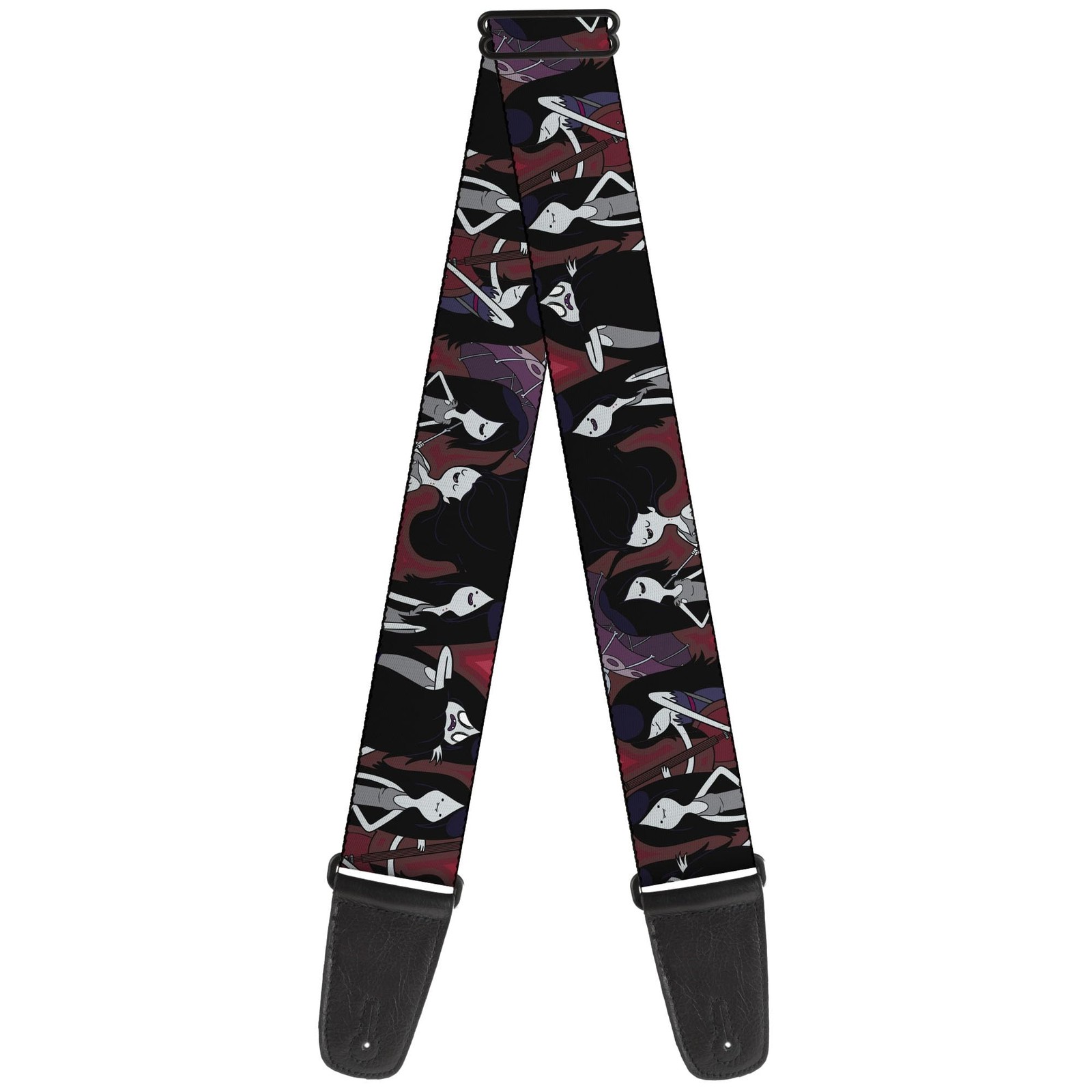Guitar Strap – Adventure Time Marceline Poses Collage Reds ACC NEW