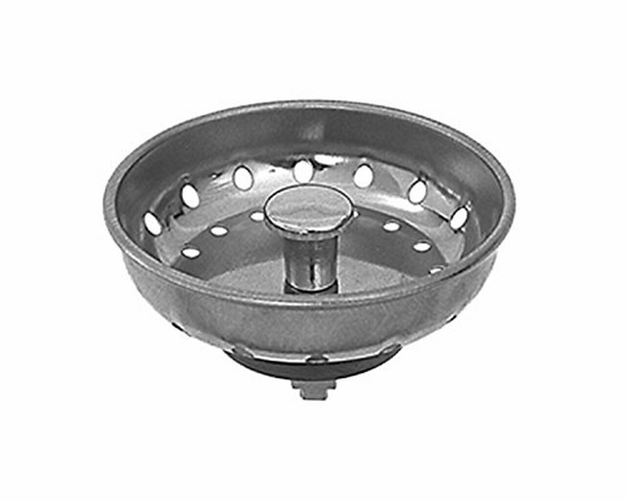 Deaborn DEA16T STRAINER, BRASS BODY SS BASKET W/TAILPIECE