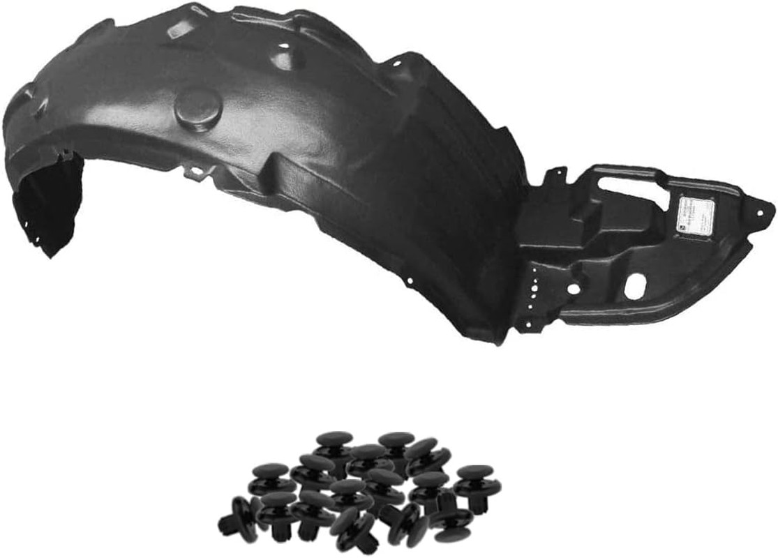 Fender Liner W/Clips for 2011-2013 Corolla Front Right Passenger Side TO1249162