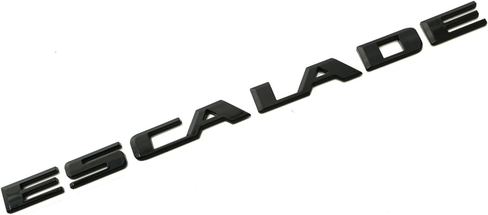 1Pc Escalade Rear Liftgate Emblem 3D Badge Letter Nameplate Glossy Black