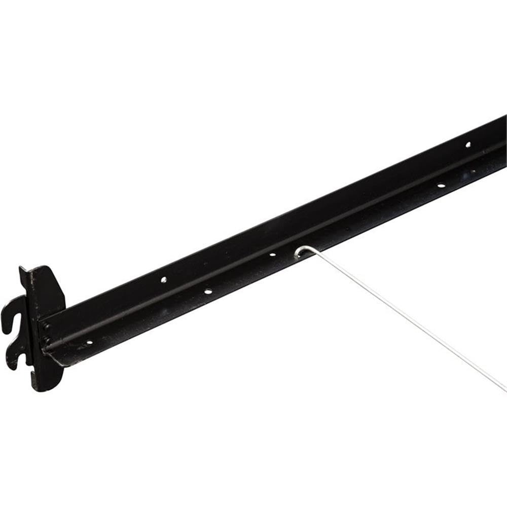 Hollywood Bed Frames Modern Stainless Steel Hook On Rails Full, Coffee
