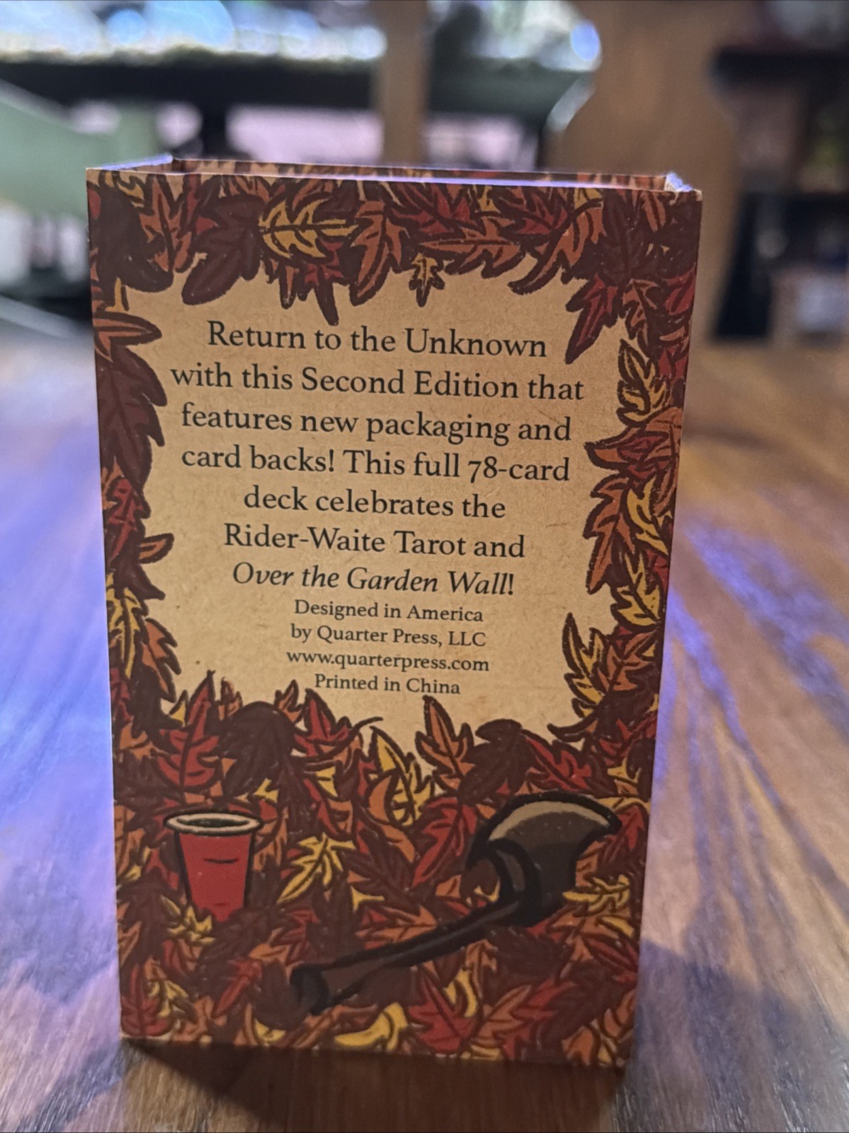 RARE 2nd printing of The Tarot of the Unknown by Quarter Press FLAW