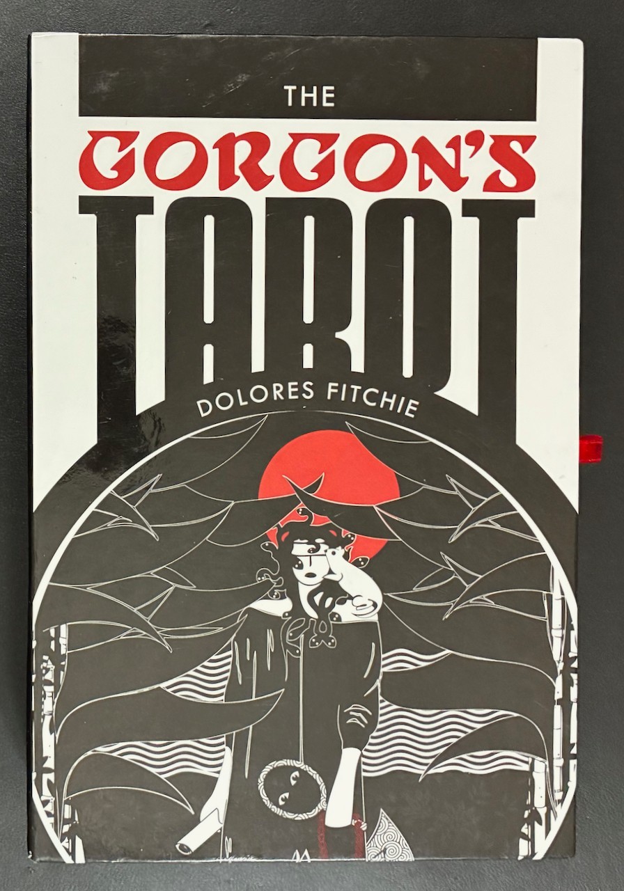 The Gorgon’s Tarot by Dolores Fitchie 79 Round Card Deck & Guidebook Box Set LN