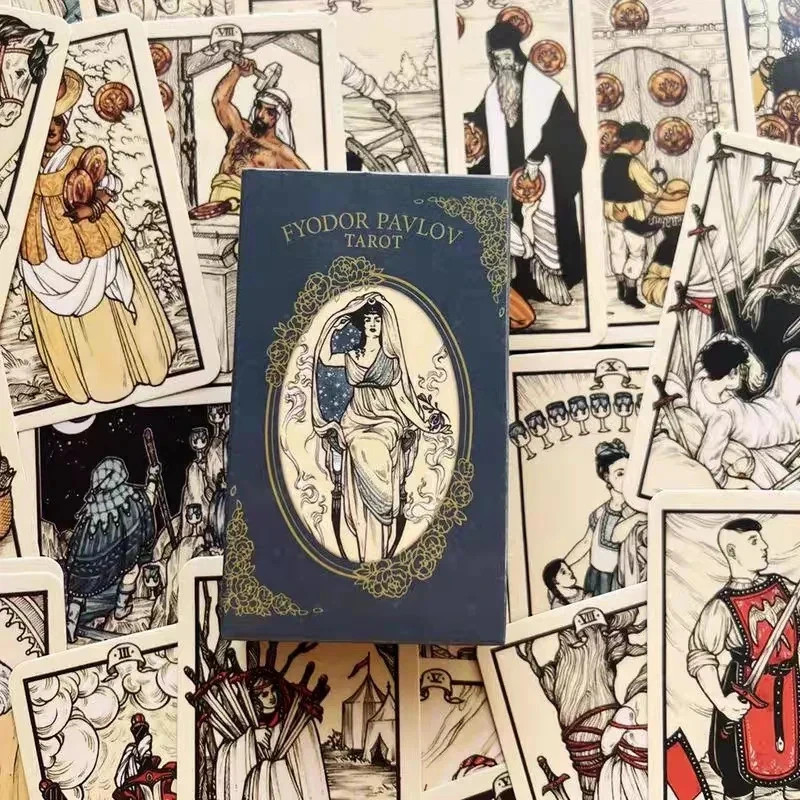 Fyodor Pavlov Tarot Cards Divination Deck English Versions Edition Oracle Board