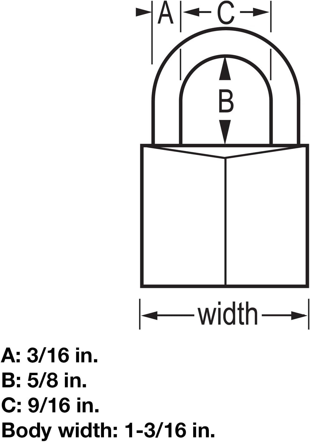 Master Lock Black Outdoor Key Lock, Standard 4 count (Pack of 1),