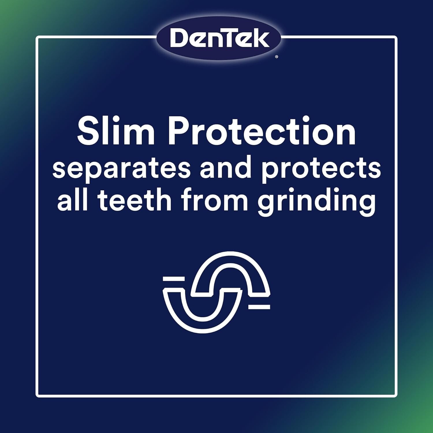 DenTek Comfort-Fit Dental Guard For Nighttime Teeth Light Blue, Clear F