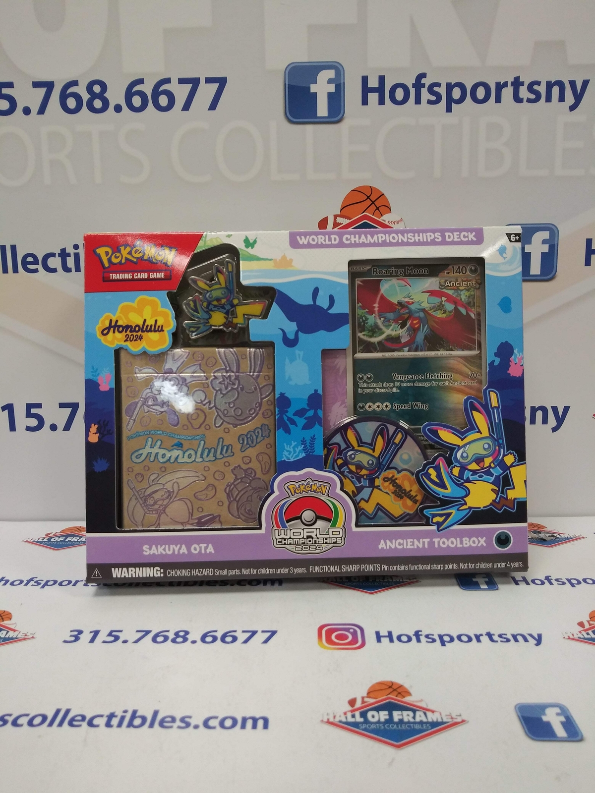 2024 POKEMON HONOLULU WORLD CHAMPIONSHIPS DECK SAKUYA OTA ANCIENT TOOLBOX! ROARI