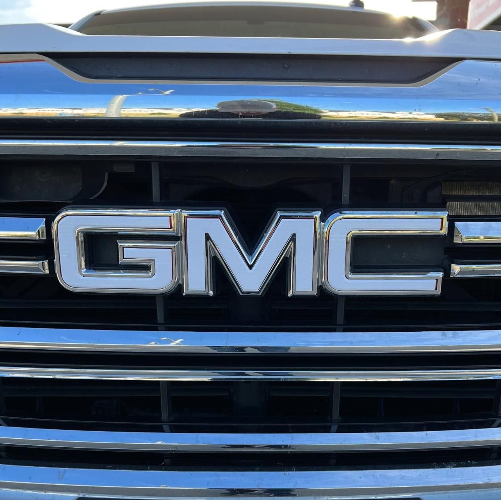 2021 – 2024 Yukon GMC – Front and Rear Emblem Vinyl Sticker Covers – 2022 2023