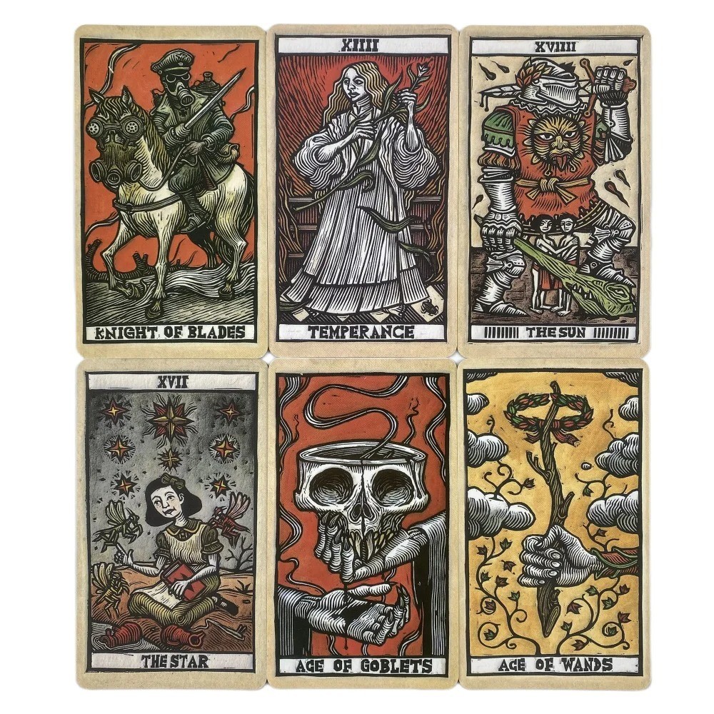 Tarot del A Deck & Guidebook Inspired by Guillermo del Toro Beginner Card Game