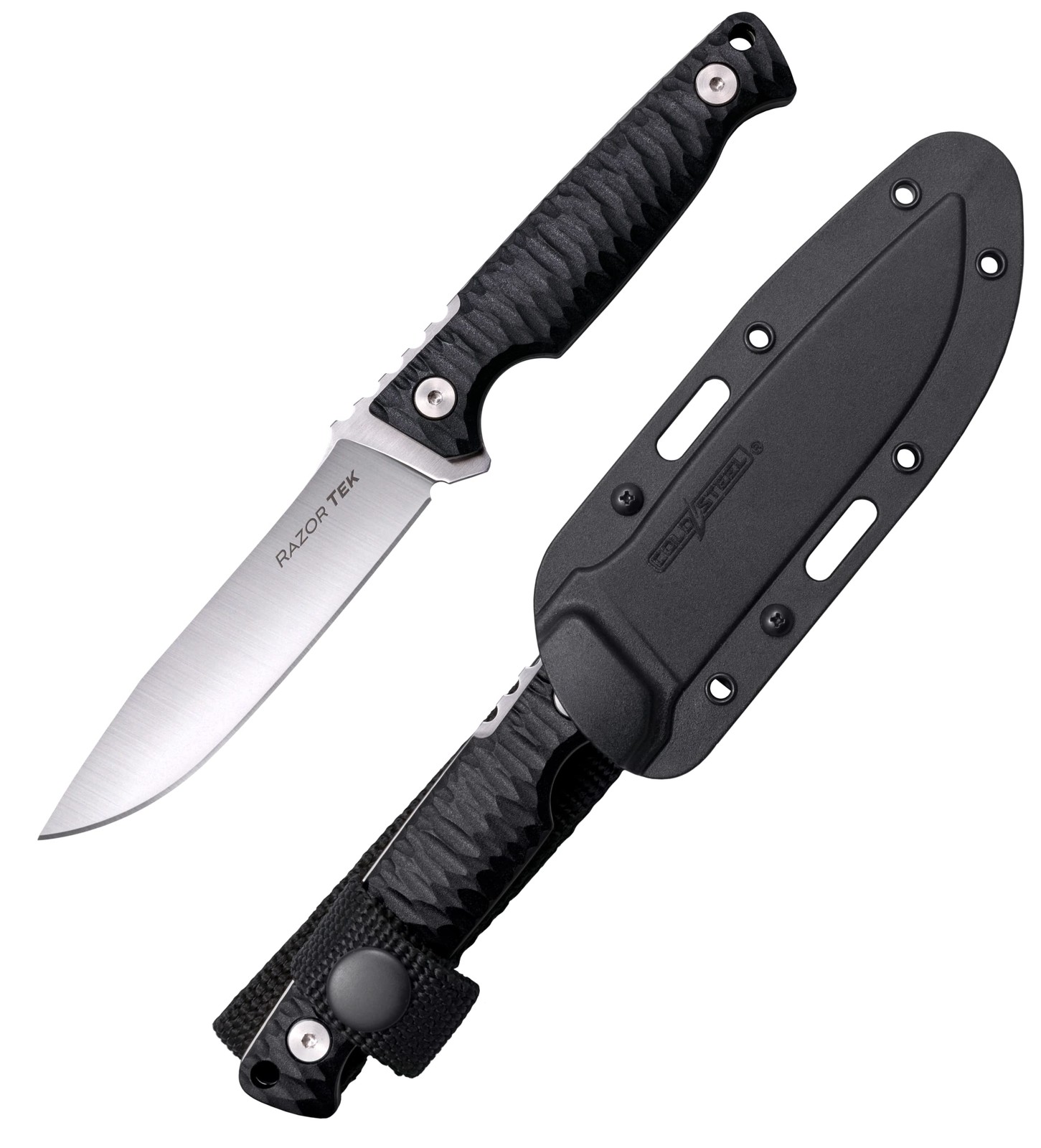 Cold Steel Razor Tek 4″ Fixed Blade Knife Outdoor Camping Hunting 4116SS