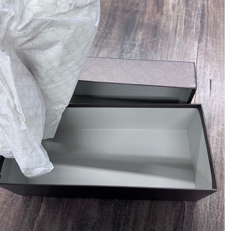 “GUCCI” Shoe box, Empty, 12.5″L x 5″T x 5.5″ D
