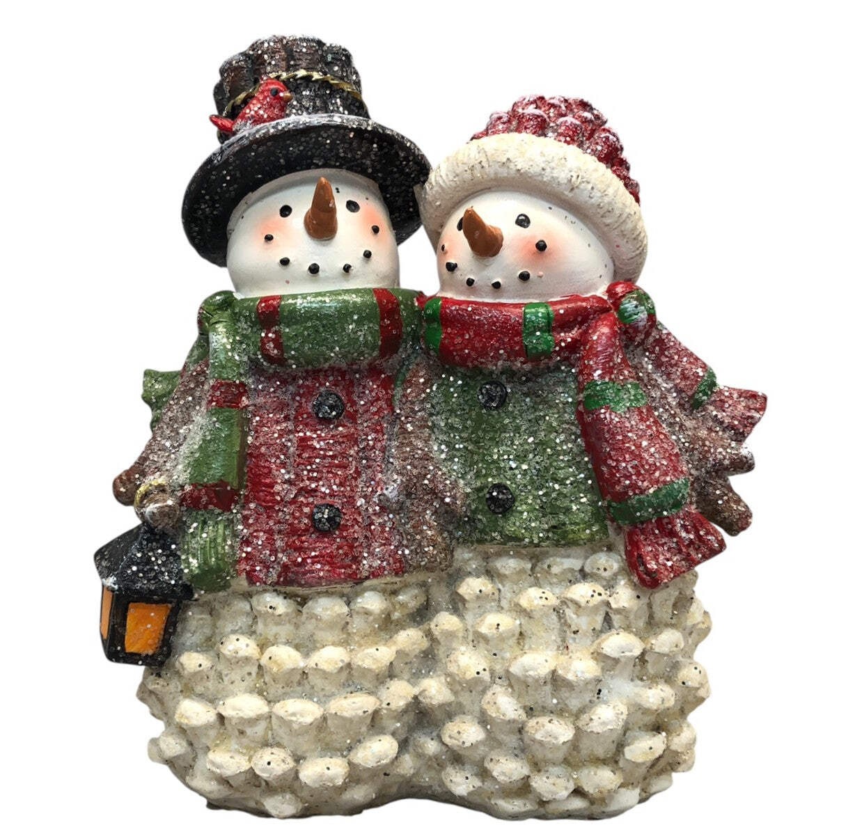 6083 – 9.8″ Snowman Friends Christmas Decoration (Holiday) |Pod 2-43|