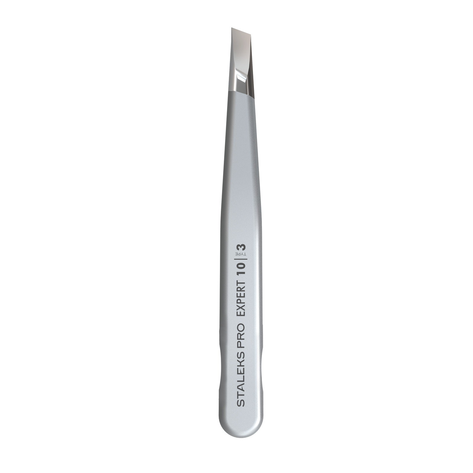 STALEKS PRO Eyebrow Tweezers EXPERT 10 TYPE 3 (wide beveled)