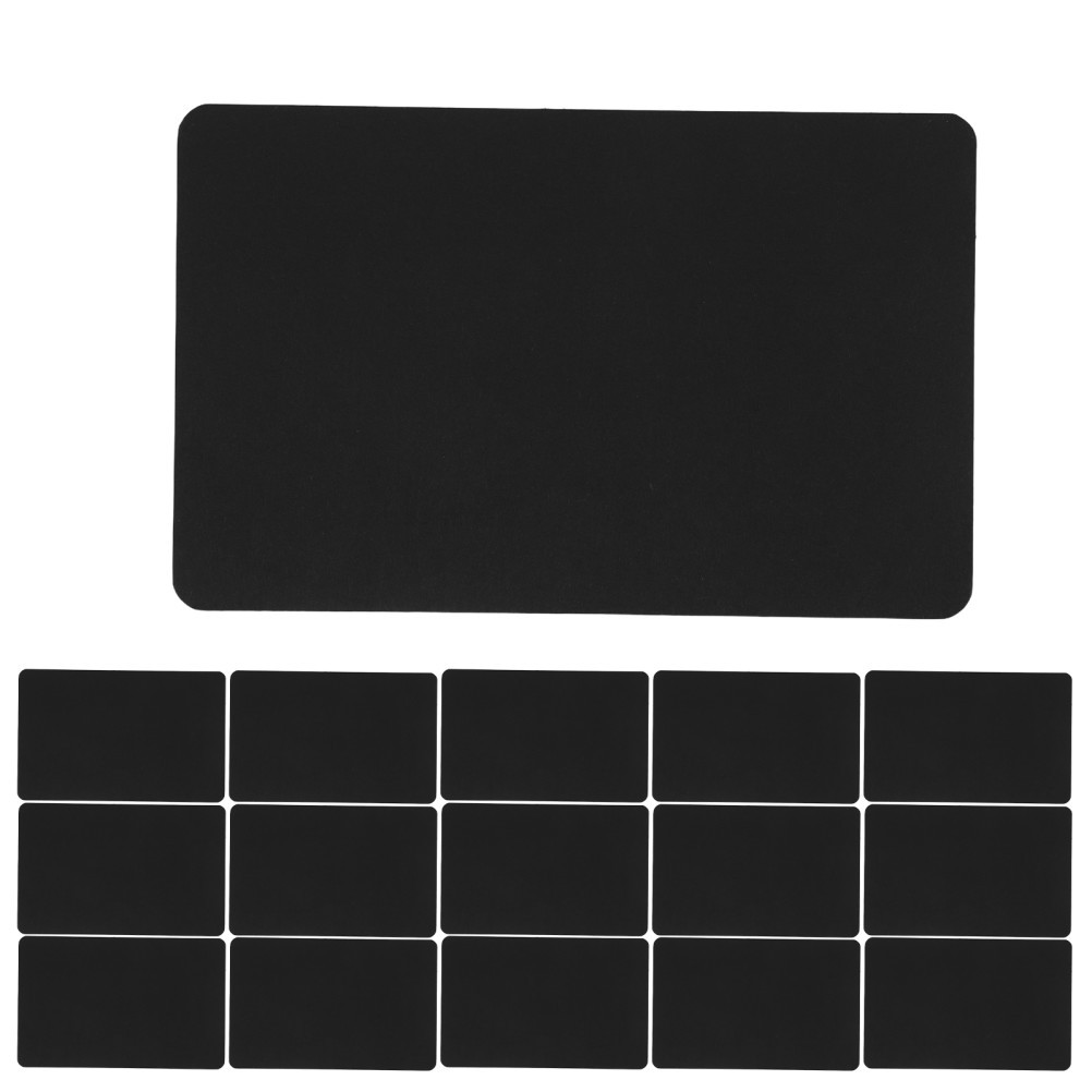 300 Pcs Blank Cardboard Message Cards Black Greeting Memory Game