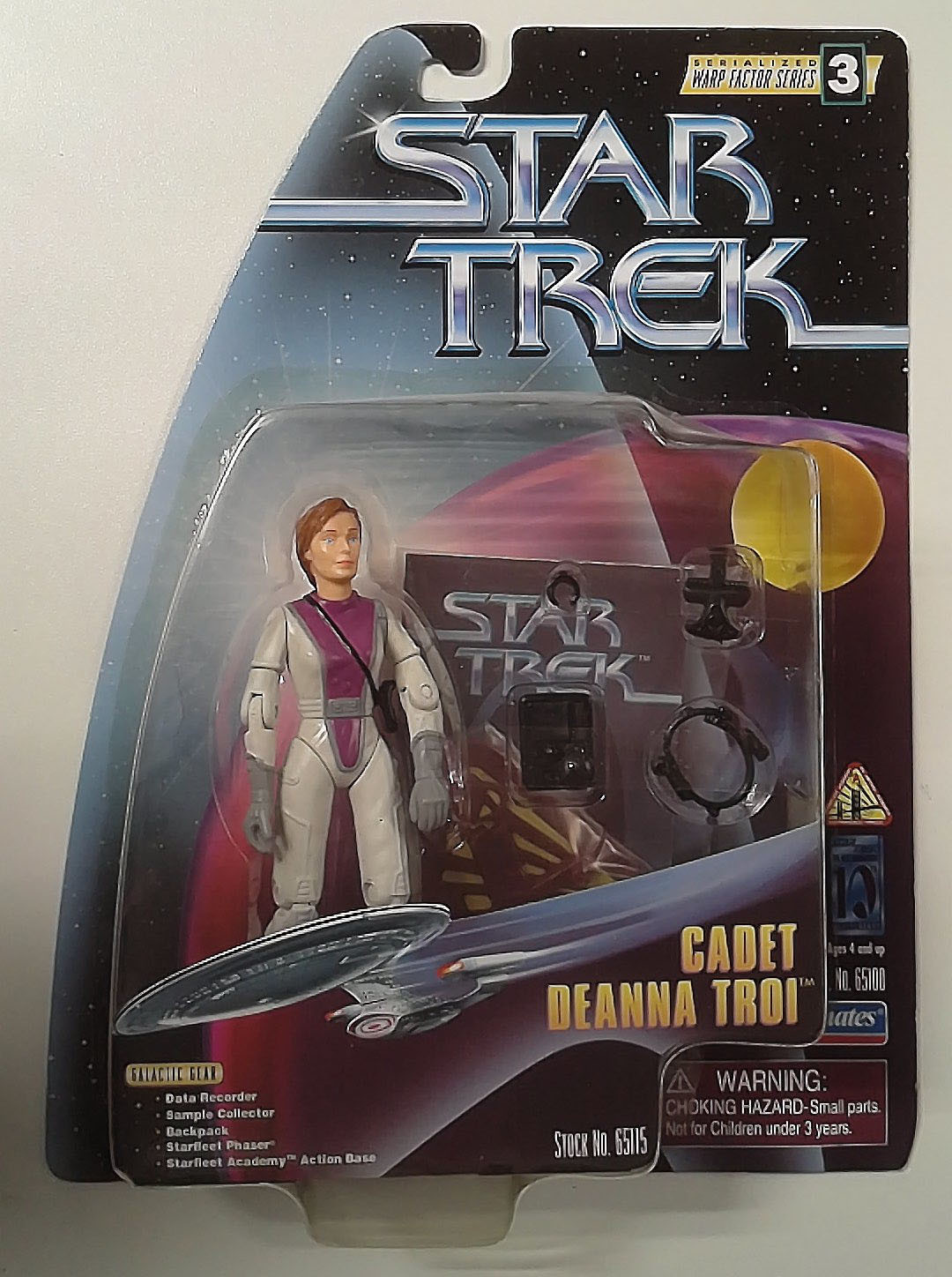 1x RJ6243: ERROR: Star Trek: Cadet Beverly Howard Crusher on Cadet Deanna Troi