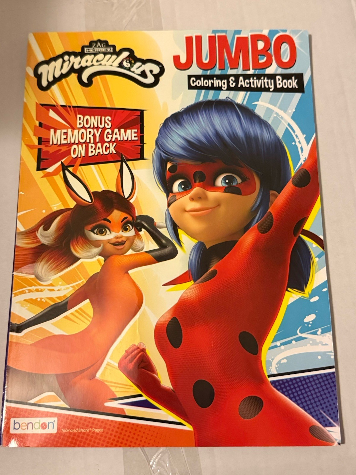 Bendon Inc. Miraculous Ladybug Coloring Book for Activities – Jumbo Coloring