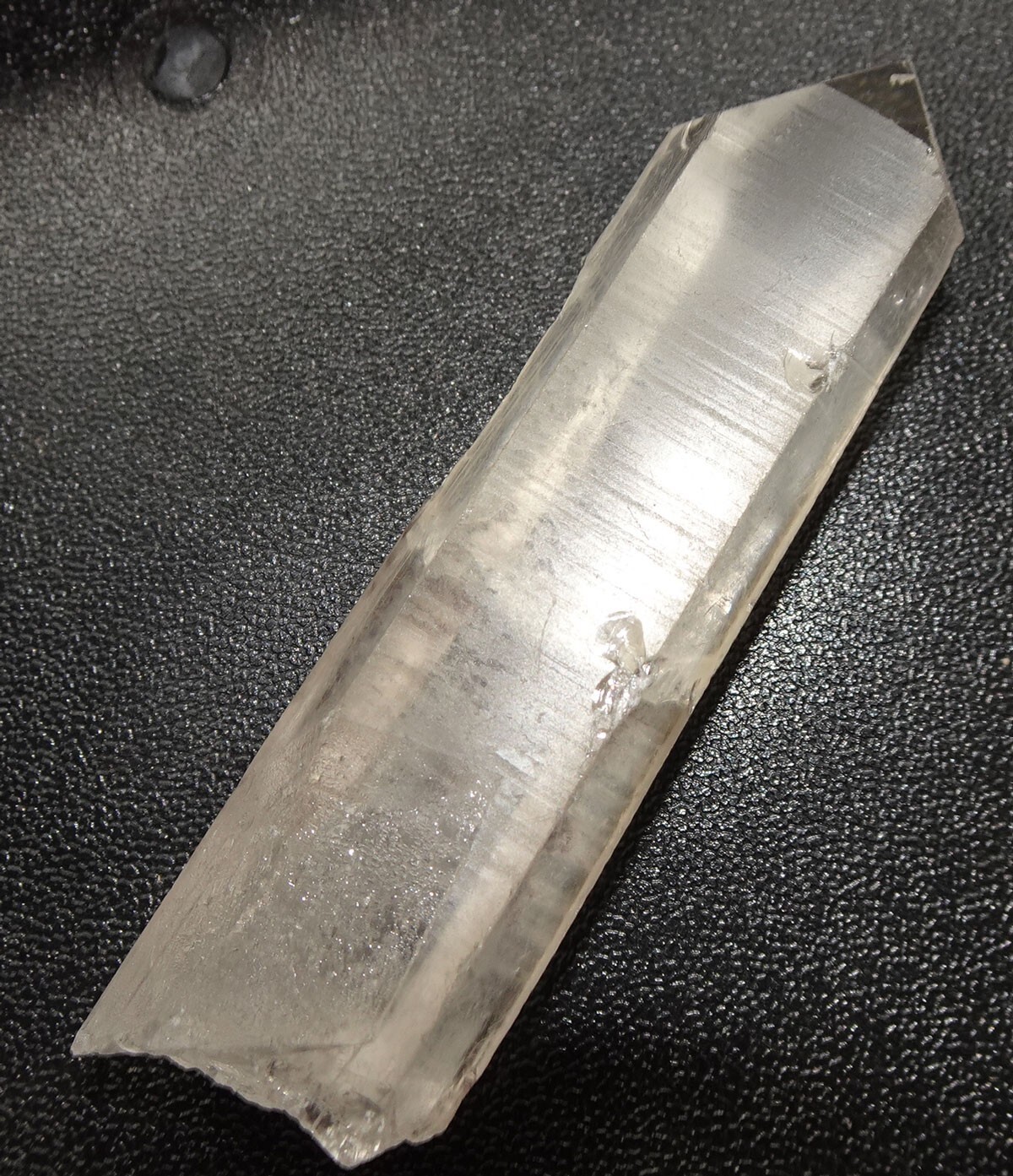 Large Etched Quartz Crystal Minas Gerais Brazil xt469