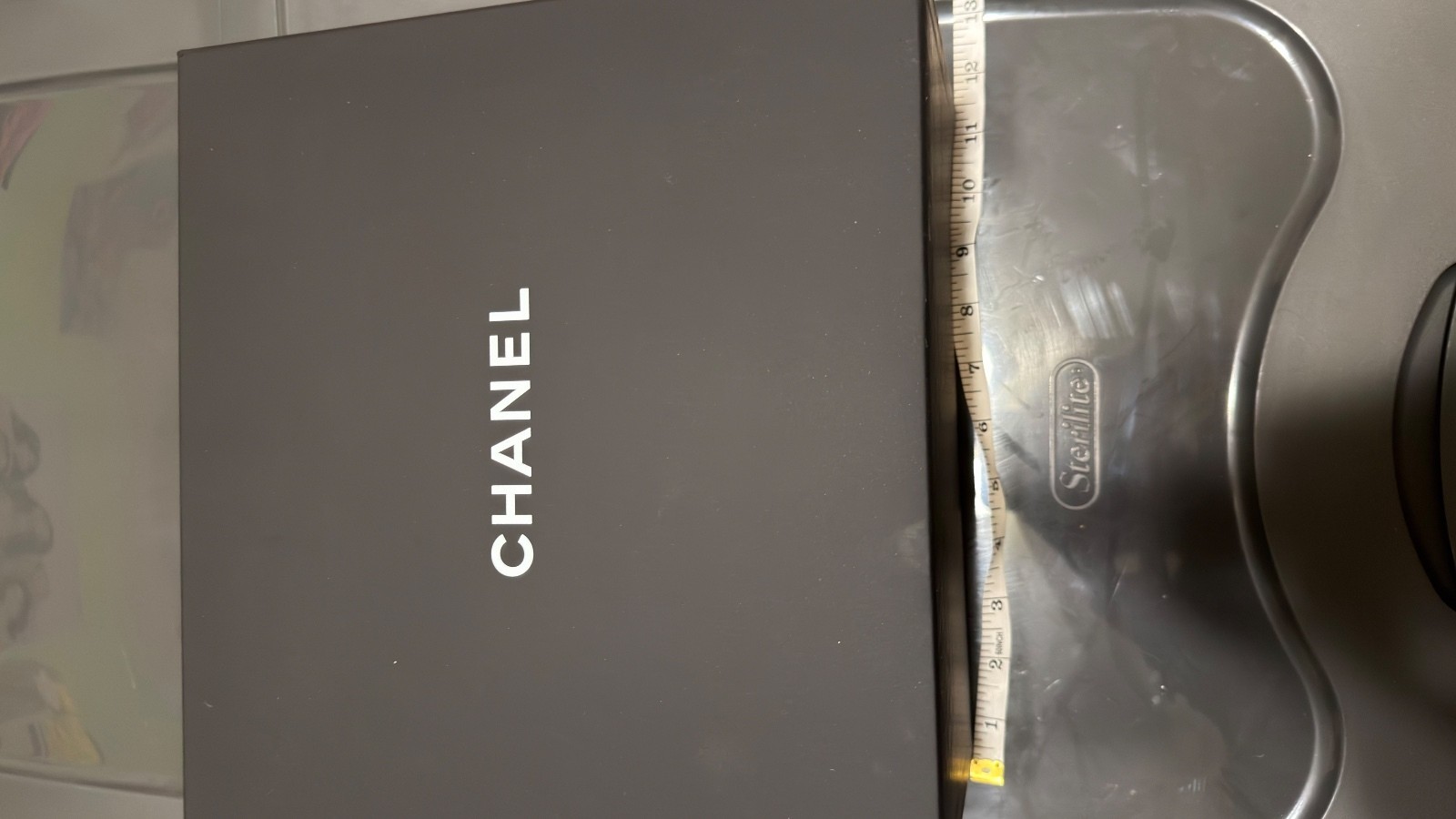 100% orginal CHANEL gift box authentic box decor