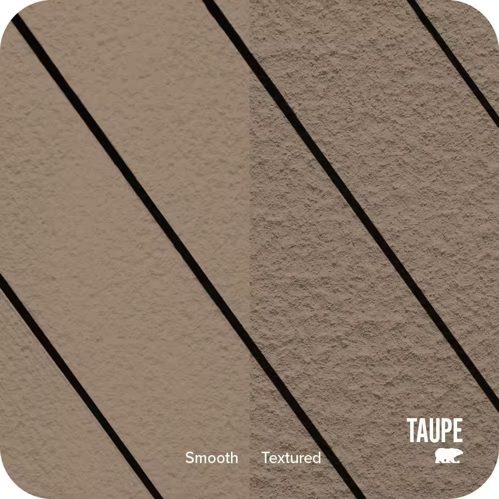 5 Gal. #SC-153 Taupe Textured Solid Color Exterior Wood and Concrete Coating